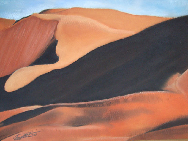 desierto Pastel Papel Paisaje