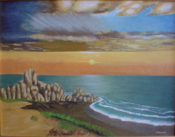 roca sto. domingo Oil Canvas