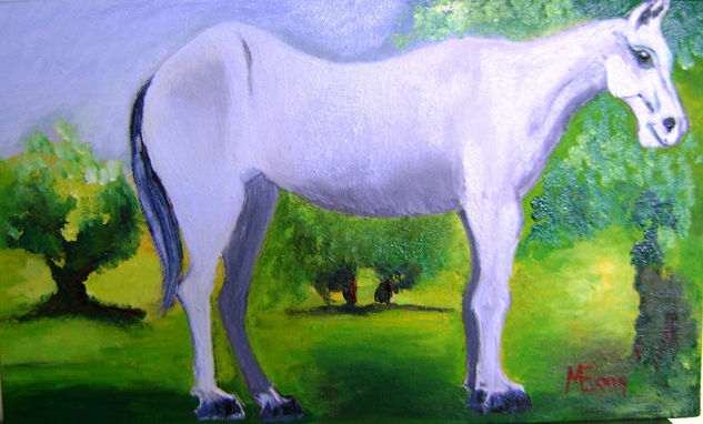 caballito Oil Canvas Landscaping