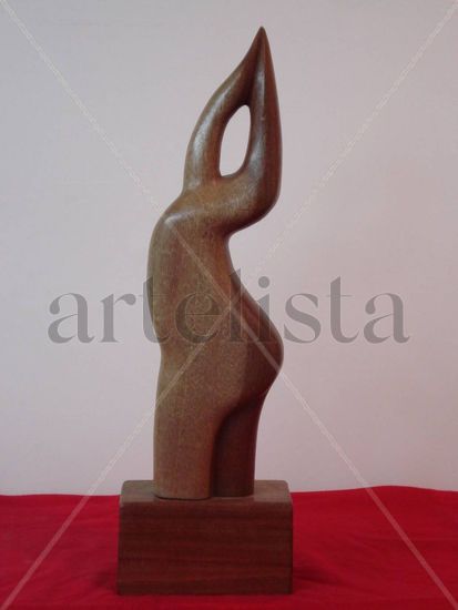 Torso de mujer Wood Figurative