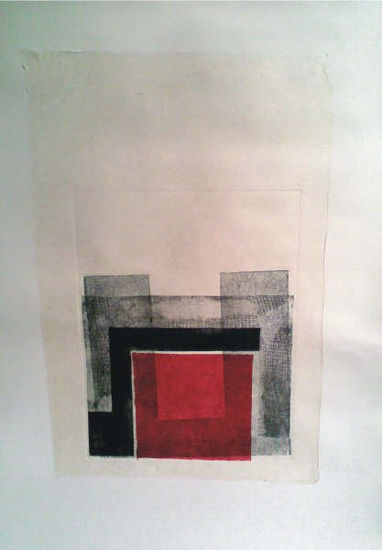 Silencio Fragmentado V Aquatint