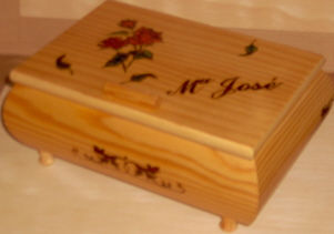 Joyero rosa