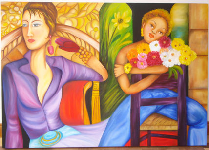Homenaje a pintor