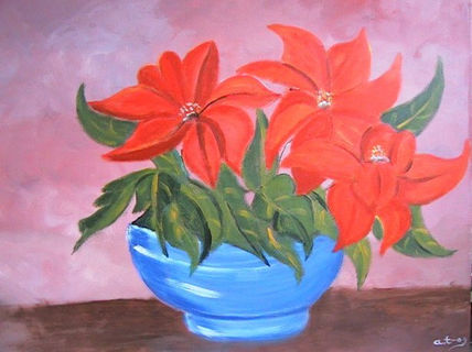 Flores rojas