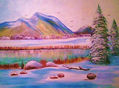 vista en invierno