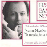 LAS CARTAS DEL NOVELISTA JAVIER MARIAS A MANUEL PRIEGO (1994). thumbnail 1