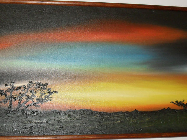 AMANECER 3 Oil Canvas Landscaping