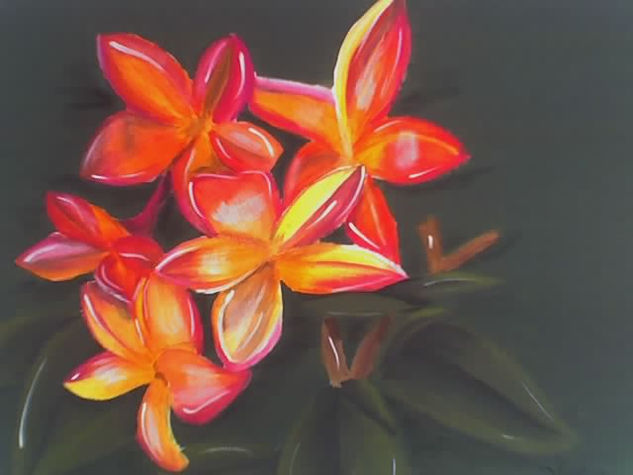 flores Acrylic Canvas