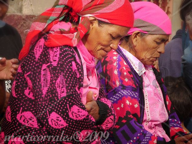 mujeres lencas Retrato Color (Digital)