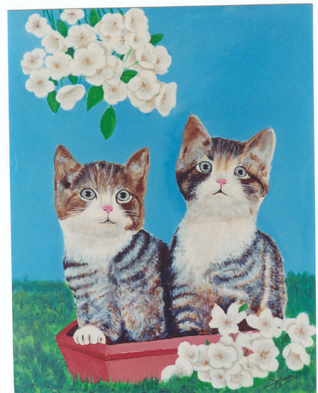 Felinos Oil Canvas