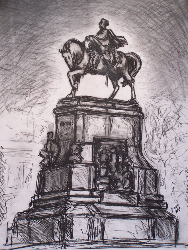 Monumento al General José Gervasio Artigas. Plaza Artigas. Paysandú-Uruguay
