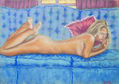 DESNUDO EN SOFA