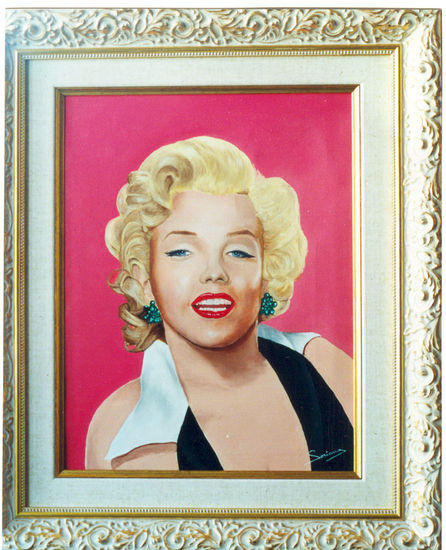 Marilyn Monroe Oil Canvas