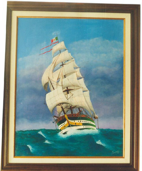 Amerigo Vespuccio Oil Canvas