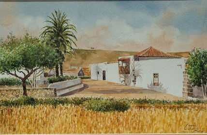 Campo de trigo en...