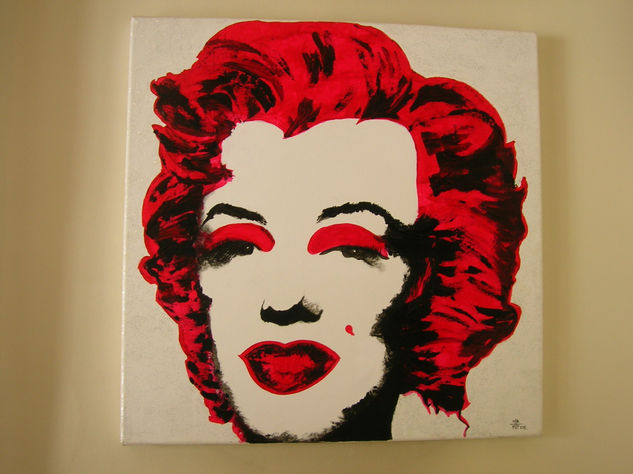 marylin Acrylic Canvas Portrait