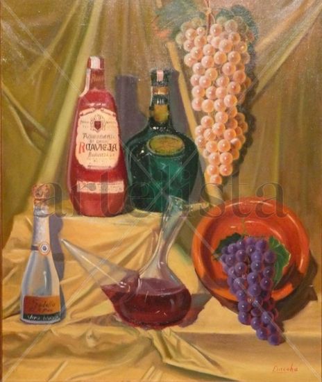 Bodegon Rua Oil Canvas Still Life Paintings