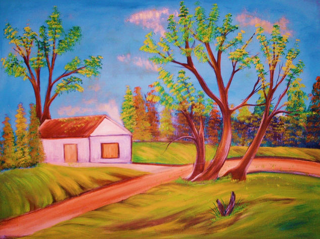 paisaje Rural Oil Canvas Landscaping