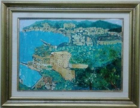 monaco Oil Canvas Landscaping