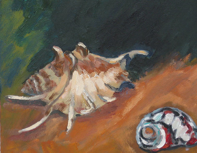 Caracolas Oil Canvas Animals