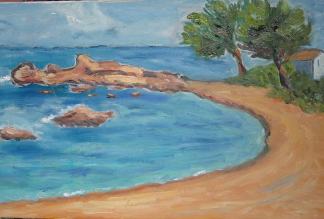 Cala Oil Canvas Marine Painting