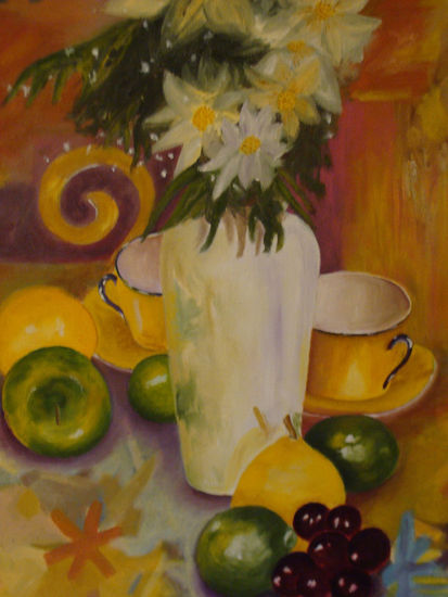 bodegón II Oil Canvas Landscaping