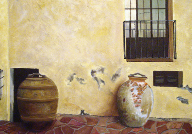 museo de Villafamés (entrada) Oil Canvas Landscaping