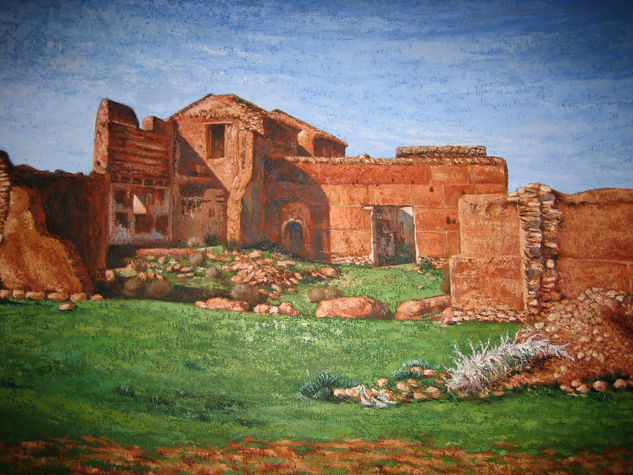 Ruinas de Josico Oil Canvas Landscaping