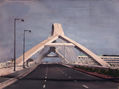 Puente sobre el río Ebro. Zaragoza