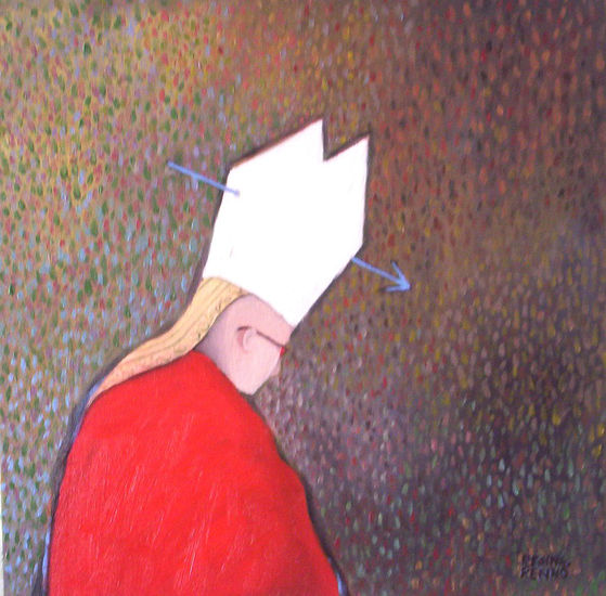 S/título Oil Textile Figure Painting