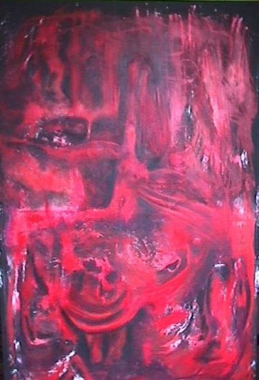 ROJO ONIRICO Oil Canvas Others