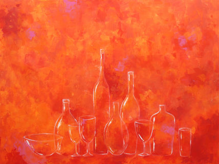 Botellas naranja