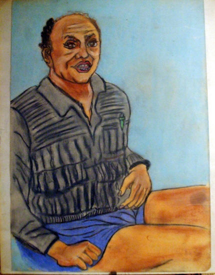 Daniel Pastel Papel Retrato