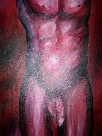 If you don't cry Oil Canvas Nude Paintings