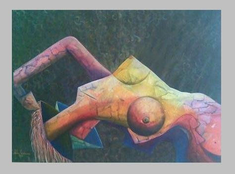 Desnudo bajo la cortina