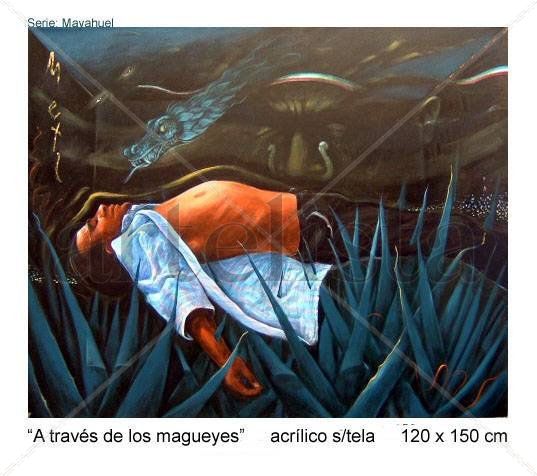"a travez de  los magueyes"