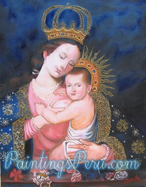 Virgin of the milk...