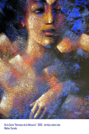 Imagen de la Memoria Acrylic Canvas Nude Paintings