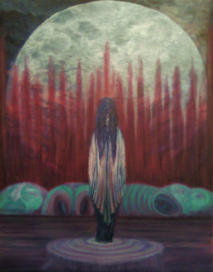 SUEÑOS II Oil Canvas Figure Painting