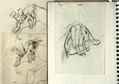 Boceto para "hombre árbol" 6