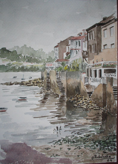 Puerto de Redes Watercolour Paper Landscaping