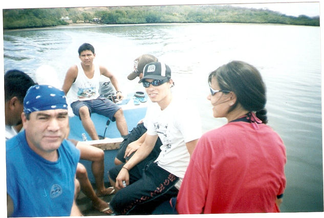 campemento en la isla venado,costa rica 