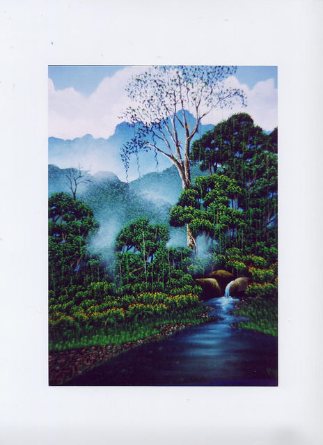 El riachuelo azul