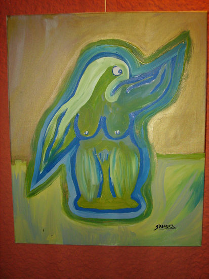 La mujer aguila Oil Canvas Landscaping