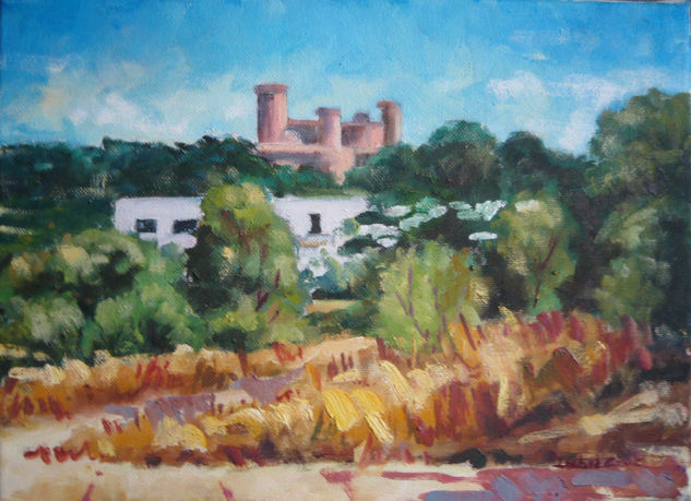 Castillo Oil Canvas Landscaping