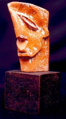 Cabeça de Homem - Face B Pottery Figurative