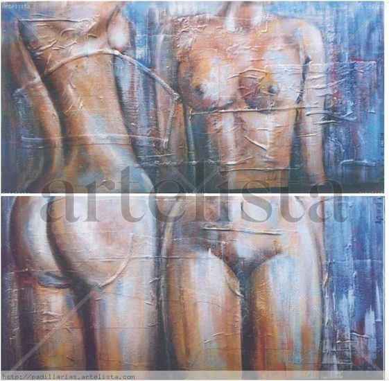 Desnudos Acrylic Panel Nude Paintings