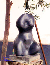 Escultura  f