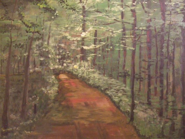 BOSQUES PATAGONICOS Acrylic Canvas Landscaping