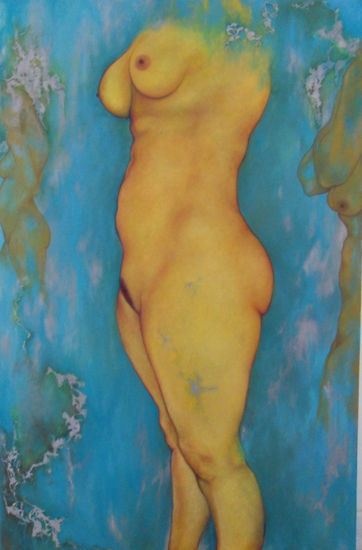 SIN TITULO Oil Canvas Nude Paintings